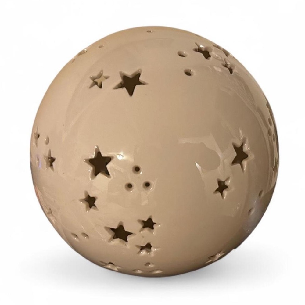 Starry Nightlight Ceramic Globe